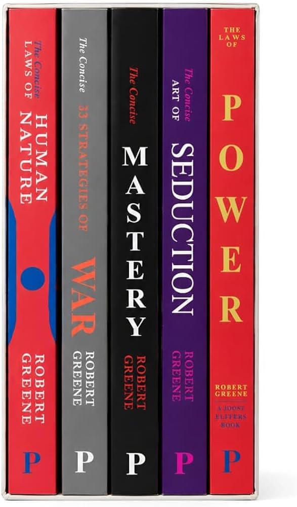 Robert Greene
Classic Shine 5 Books Set : The Concise (48 Laws Of Power + Human Nature + Mastery + Art Of Seduction + 33 Strategies Of War)