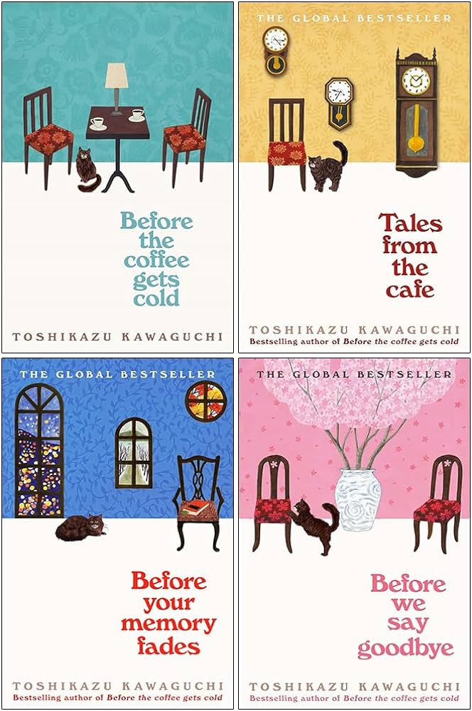 Toshikazu Kawaguchi
Before the Coffee Gets Cold Series Box Set Includes Before the Coffee Gets Cold, Tales from the Café, Before Your Memory Fades & Before We Say Goodbye – Heartfelt Japanese PAPERBACK