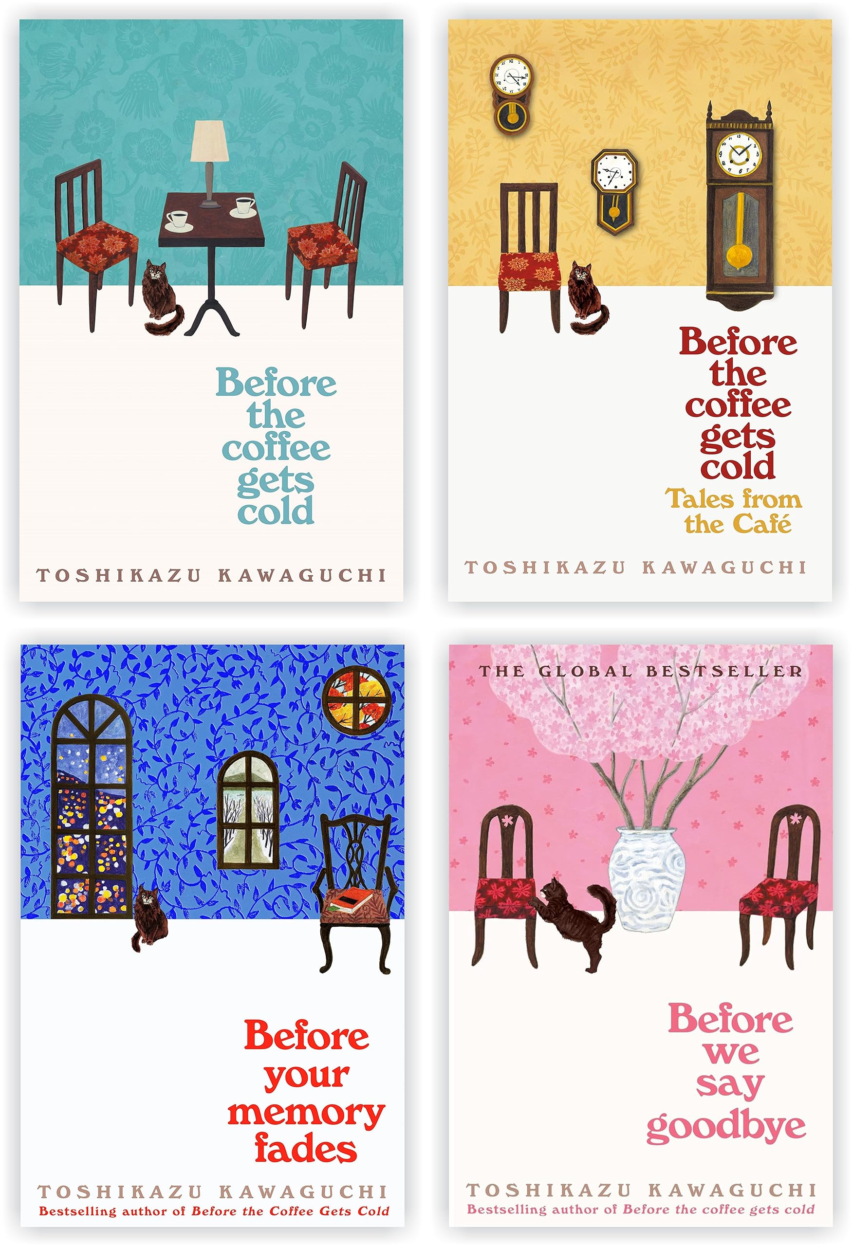 Toshikazu Kawaguchi
Before the Coffee Gets Cold Series Box Set Includes Before the Coffee Gets Cold, Tales from the Café, Before Your Memory Fades & Before We Say Goodbye – Heartfelt Japanese PAPERBACK